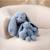 Peluche lapin Trendy 28 cm Blue 4 - vertbaudet enfant 