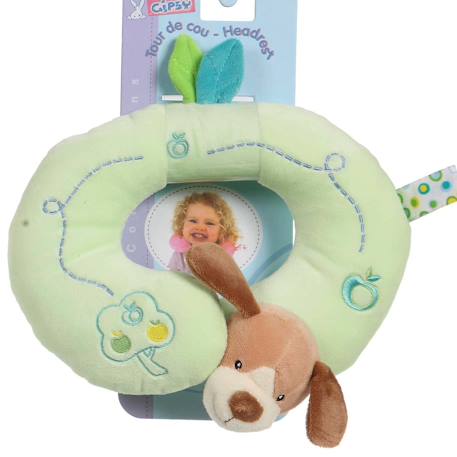 Tour de cou motif pomme et chien Green 2 - vertbaudet enfant 