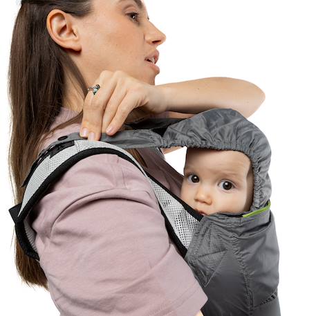 Porte-bébé boba air gris Grey 4 - vertbaudet enfant 