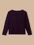 T-shirt marinière garçon Rayure bico bleu+Rayure bordeaux 3 - vertbaudet enfant 