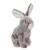Peluche - peluche lapin flammé douceur marron - 25 cm Brown 5 - vertbaudet enfant 