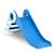 Toboggan enfant pliable usage intérieur extérieur dim. 120l x 50l x 56h cm hdpe Blue 1 - vertbaudet enfant 
