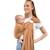 Porte-bébé boba ring sling en lin Brown 3 - vertbaudet enfant 