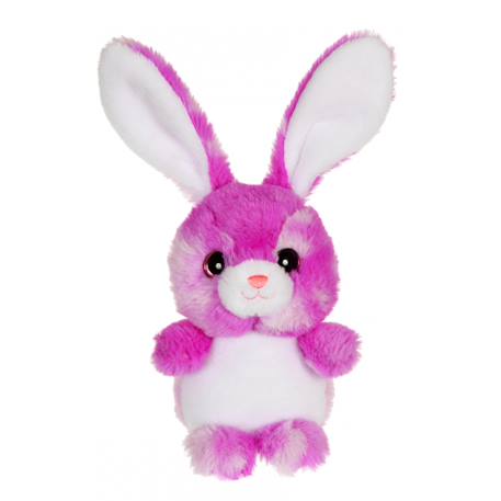 Peluche - peluche lapin cloudy 15 cm - violet Purple 1 - vertbaudet enfant 