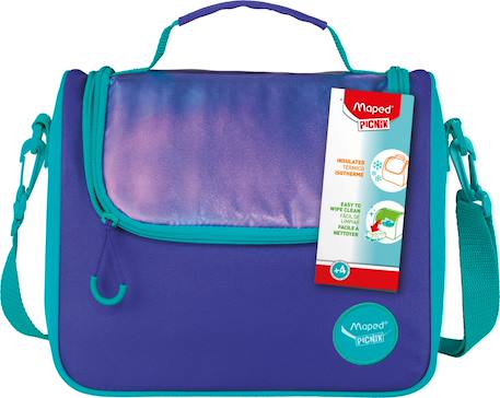 Sac à déjeuner avec bandoulière Aqua 2 - vertbaudet enfant 