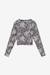 Tee-shirt comegi Black flower 3 - vertbaudet enfant 