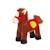 Peluche - race poneez sonore 22cm Bleu clair+Blue+Foncé - Bleu clair+Green+Jaune - orange+Jaune - rouge+Orange+Purple+Red+Rouge - violet+Yellow 32 - vertbaudet enfant 