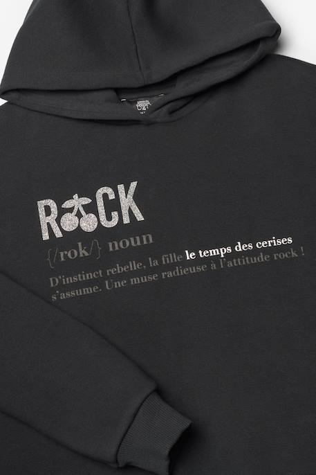 Sweat-shirt capuche bendgi Black 3 - vertbaudet enfant 