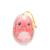 Peluche - œuf cosymals de pâques - lapin rose en peluche - 12 cm Pink 1 - vertbaudet enfant 