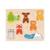Puzzle et figurine  animaux de la forêt Multi-coloured 1 - vertbaudet enfant 