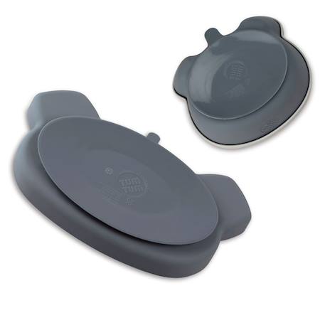 Assiette + bol ventousés en silicone koala Grey 4 - vertbaudet enfant 