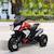 Moto électrique enfant 3 roues 6v 3km/h max. Effets lumineux sonores Black+Red 8 - vertbaudet enfant 