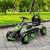 Kart à pédales enfant go kart formule 1 racing super power 5 aileron avant pneus gonflables caoutchouc Blue+Green+Pink+Red 8 - vertbaudet enfant 