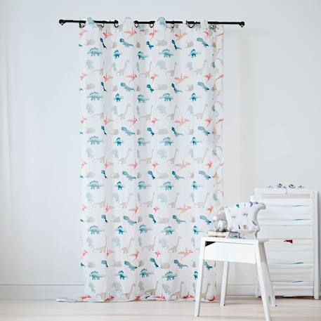 Voilage enfant dinosaure Blanc 1 - vertbaudet enfant 