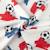Rideau imprimé football tamisant Blanc 2 - vertbaudet enfant 