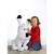 Peluche - peluche chien idéfix - idéfix et les irréductibles 60 cm White 1 - vertbaudet enfant 