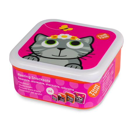 Lot de 4 boites gigognes bluebell Multi-coloured 5 - vertbaudet enfant 