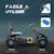 Kart à pédales enfant go kart formule 1 racing super power 5 aileron avant pneus gonflables caoutchouc Blue+Green+Pink+Red 5 - vertbaudet enfant 