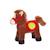 Peluche - race poneez sonore 22cm Bleu clair+Blue+Foncé - Bleu clair+Green+Jaune - orange+Jaune - rouge+Orange+Purple+Red+Rouge - violet+Yellow 33 - vertbaudet enfant 