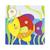 Puzzle à boutons poisson 5 éléments Multi-coloured 1 - vertbaudet enfant 