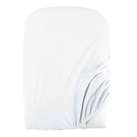 Housse de matelas à langer éponge Blanc+Bleu azur+Brown+Gris perle+Orange 1 - vertbaudet enfant 