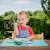 Lot de 3 couverts inox puzzle avec étui scruff Green 4 - vertbaudet enfant 