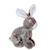 Peluche - peluche lapin flammé douceur marron - 25 cm Brown 1 - vertbaudet enfant 