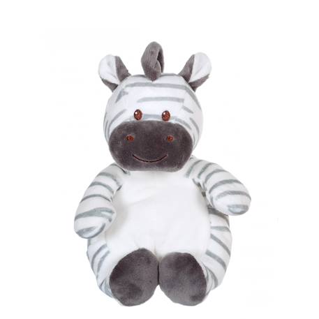 Peluche - peluche toodoux zèbre - 15 cm Black 1 - vertbaudet enfant 