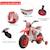 Moto cross électrique enfant 12v 3-8 km/h roulettes auxiliaires amovibles Blue+Green+Red 17 - vertbaudet enfant 