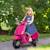 Scooter électrique enfant vespa 6v - musiques, feu av, entrée usb, radio fm - 2 roues auxiliaires Green+Pink+White 8 - vertbaudet enfant 