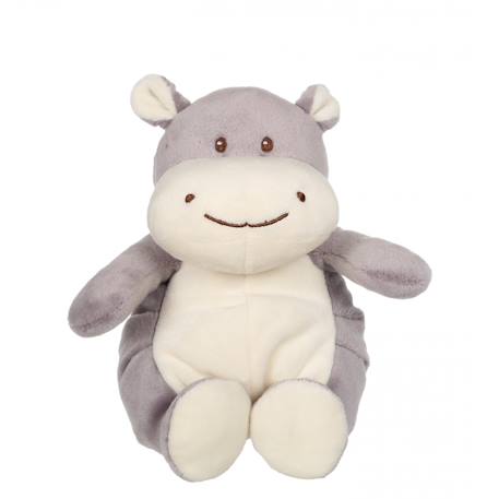 Peluche - peluche toodoux hippopotame - 15 cm Grey 1 - vertbaudet enfant 