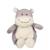 Peluche - peluche toodoux hippopotame - 15 cm Grey 1 - vertbaudet enfant 