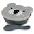 Bol à ventouse en silicone + cuillère - koala Grey 1 - vertbaudet enfant 