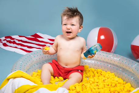 Bouteille sensorielle Argent+Blanc, vert+Blue+Green+Jaune sunlight+Or+Orange+Rose+Rose flamingo+Turquoise+Yellow 10 - vertbaudet enfant 