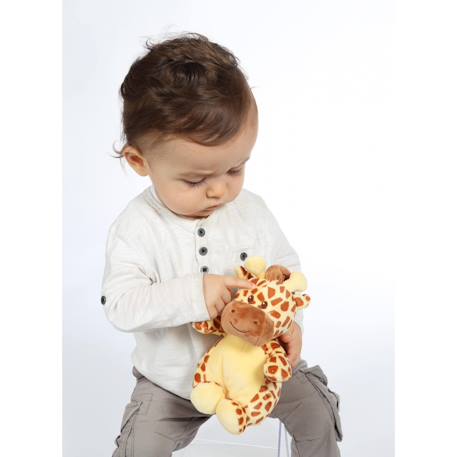 Peluche - peluche toodoux girafe - 15 cm Brown 3 - vertbaudet enfant 