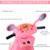 Moto scooter électrique pour enfants 6 v env. 3 km/h 3 roues et topcase effet lumineux et sonore rose Pink 5 - vertbaudet enfant 