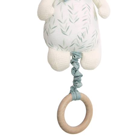 Peluche musicale Blanc 3 - vertbaudet enfant 