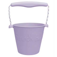 -Seau de plage en silicone souple