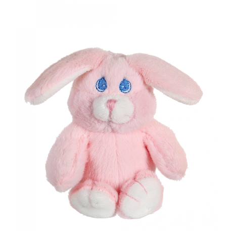 Peluche - oeuf p'tit poulailler lapin en peluche - 12 cm Pink 2 - vertbaudet enfant 