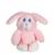 Peluche - oeuf p'tit poulailler lapin en peluche - 12 cm Pink 2 - vertbaudet enfant 