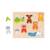 Puzzle et figurine  animaux de la forêt Multi-coloured 2 - vertbaudet enfant 