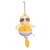 Boîte à musique bebe bamboo - paresseux - 26 cm Yellow 2 - vertbaudet enfant 