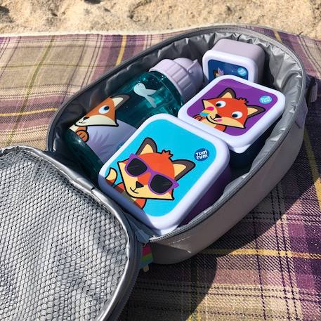Gourde avec paille felicity fox Purple 3 - vertbaudet enfant 