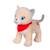 Peluche - peluche chien fun kitties sonore, beige foulard rouge - 17 cm Red 1 - vertbaudet enfant 