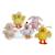 Peluche - oeuf p'tit poulailler lapin en peluche - 12 cm Pink 4 - vertbaudet enfant 