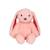 Peluche - peluche lapin trendy – 40 cm Beige+Brown+Green+Red 7 - vertbaudet enfant 