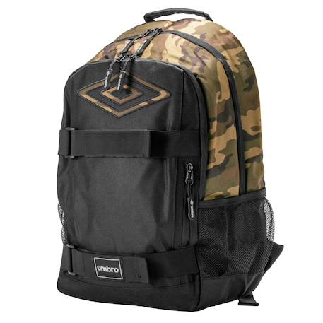 Sac à dos 2 compartiments et dos et bretelles rembourrés camo Green 3 - vertbaudet enfant 