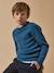 Pull garçon en laine merinos Bleu+Bleu clair+Gris chine+Vert 1 - vertbaudet enfant 