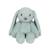 Peluche - peluche lapin trendy – 40 cm Beige+Brown+Green+Red 5 - vertbaudet enfant 