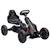 Kart à pédales enfant go kart formule 1 racing aileron avant carter chaine fermé siège réglable avec ceinture Black+Red 1 - vertbaudet enfant 